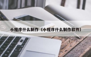 岳阳小程序什么制作（小程序什么制作软件）