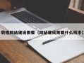 岳阳教程网站建设需要（网站建设需要什么技术）